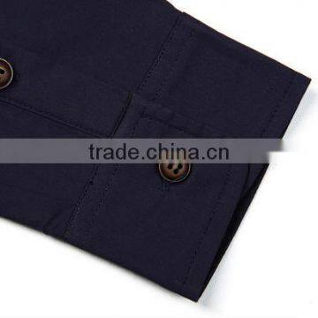 2016 Fashion Design Men Splicing Casual Shirt photo-5