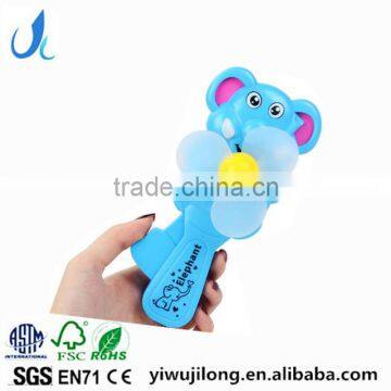summer Children's portable cartoon hand press fan creative mini hand-held manual fans promotional gifts for kids