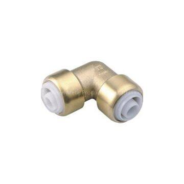 Brass Push-fit Fitting Equal Elbow