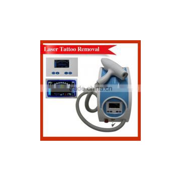 New design beauty salon equipment! q switch nd yag laser laser tattoo removal machine with infrared aim pointer