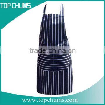 China cheap bulk long bib 100 cotton kitchen apron