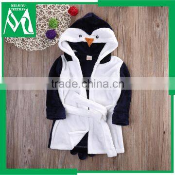 Baby bathrobe animal winter warm cartoon design