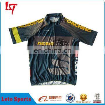 Cycling apparel Cycling jersey custom made Cycling Sports Men Riding Breathable Reflective Jersey Cycle Clothing short Sleeve