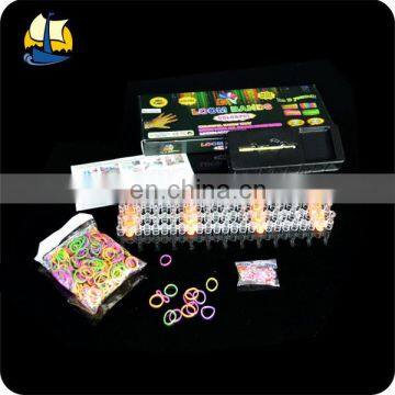 2014 rubber loom bands diy kids craft set