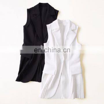 2017 Autumn Fashion Women Long Middle Coat Career New Design Ladies Suit Casual Slim Fit Blazer Lady Suit