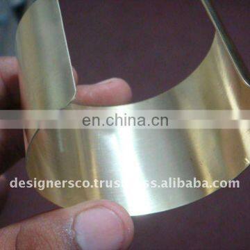 Plain Brass Cuff