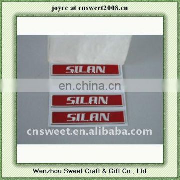 promotional advertising car metallic sticker