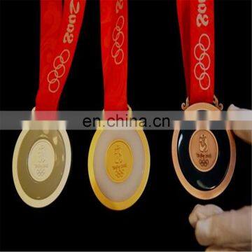 Custom Metal Medals And Medallion Trophies,Cheap Sports Medal With Ribbon,Gold/Silver/Bronze Medal Zinc Alloy Enamel Award Medal