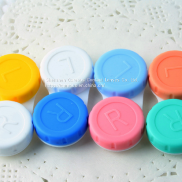 4 pcs lot Glasses Cosmetic Contact Lenses Box Contact Lens Case for Eyes travel Kit Holder Container Wholesale