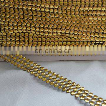 1M LENGTH SILVER OR GOLD METALLIC EFFECT CAKE TRIM