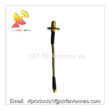 Antenna extender RF coaxial cable assembly RP SMA two holes to MMCX connector antenna adapter