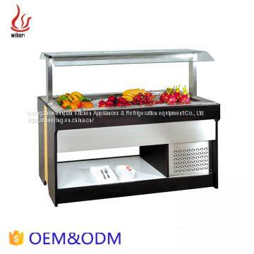 Catering Equipment Counter-Top Marble Salad bar refrigeration