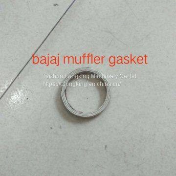 Exhaust /muffler gasket for motorcycle,BAJAJ motorcycle exhaust gasket