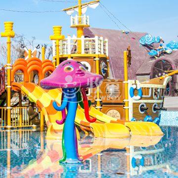 Mushroom Water Spray Kids Water Park Play Toys Splash Pads China Supplier photo-3