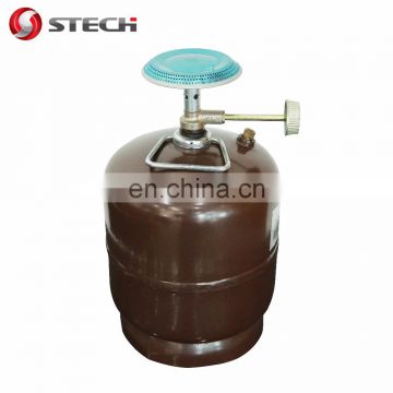 2kg small BBQ LPG gas cylinder