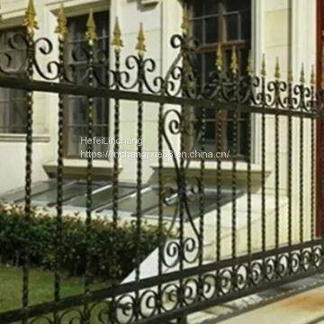 Zinc steel fence,iron fence gate