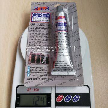 Grey Color Fast Curing 100g RTV Silicone Sealant Gasket Maker With 2g Super Glue photo-3
