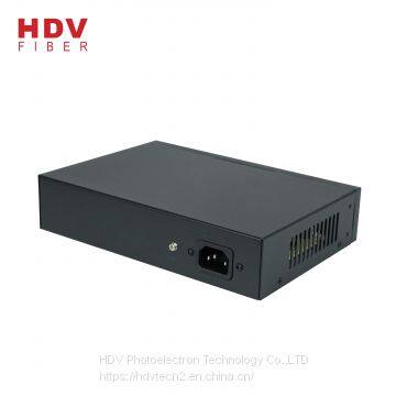 6 Port 100Mbps Ethernet Switch IEEE 802.3 Af POE Switch With Internal Power Adapter photo-2