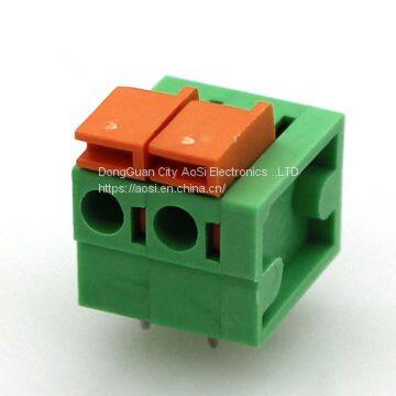PCB Terminal Block with Pin Header Inside, UL License, RoHS Directive-compliant