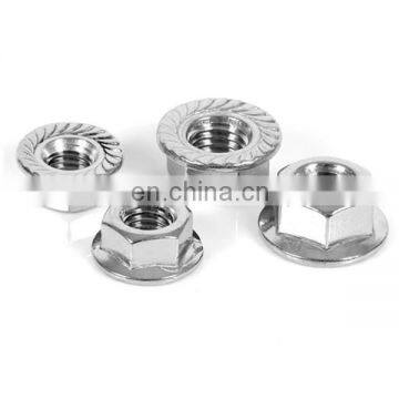 Alloy Steel Stainless Steel Hex Flange Nut DIN6923 Nut M10 Flange Nut photo-3