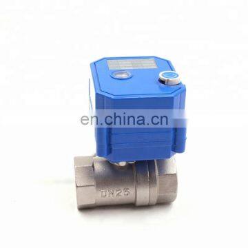 The Most Durable Mini 12V DC 3/4inch NPT Motor Electric Actuatorsolenoid 2 Way Water Ball Valve photo-4