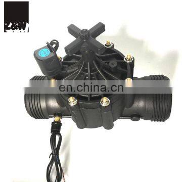 water flow sensor control irrigation solenoid sprinkler valve 300PH plastic magnetic 3 inch