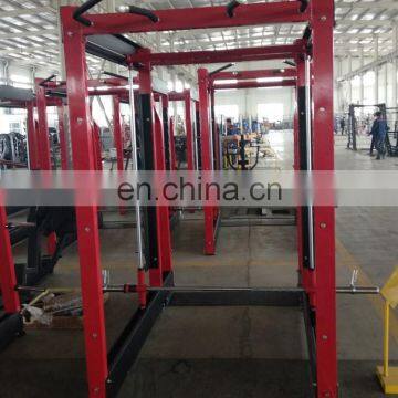 Best Design Fitness Power Squat Rack Multi Gym Equipment Commercial Bodybuilding Fitness 3D Smith Machine TT65 photo-3