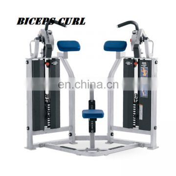 Double pin loaded fitness equipment Biceps Curl machine MTS02