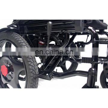 Cheap Price Motorized Power Folding Handicapped Electric Wheelchair photo-4