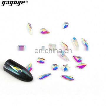 Yayoge Diamond Deb Shape Nail Files Crystal Polish Bottles