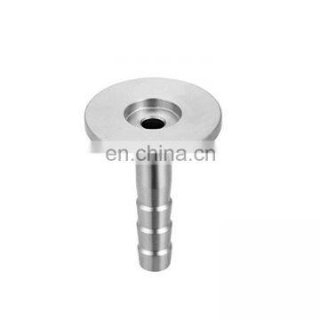 Sanitary Stainless Steel 304 KF-ISO Vacuum Flange to Rubber Hose Barb Adapter photo-2