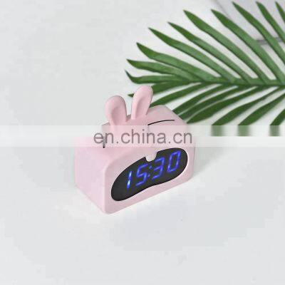 Wholesale Kids Wake up Light Mini Alarm Clock Cool Digital Clock for Children photo-4