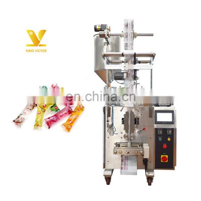 Professional designed automatic liquid ice candy packaging filling and sealing machine price