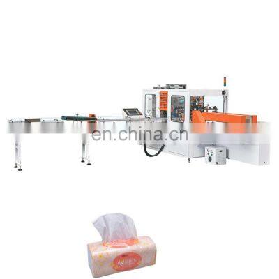 Automatic soft facial tissue packing machine