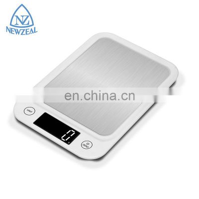 Portable Stainless steel Blue tooth Manual Square Precision Digital Kitchen Scale