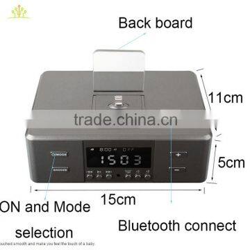 On-40MM Dual Magnetic Speaker For Iphone /Android Phone Docking Station Alarm Clock Speaker Bluetooth Speaker photo-3