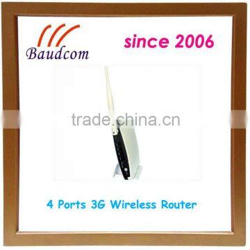 4 Ports 150M 3g wireless receiver with SIM card slot