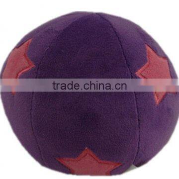 12cm baby puprle ball soft plush toy