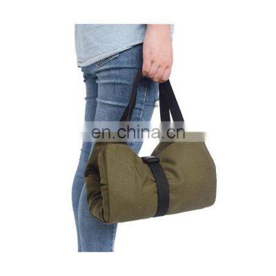 Multi-Pockets Heavy Duty Large Wrench Roll Up Bag Waxed Canvas Tool Organizer Car Seat Back Capacity Storage Pouch Car Seat Back