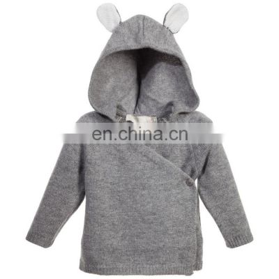 Cardigan Style Kids Autumn Knitted Children Hoodies Pattern