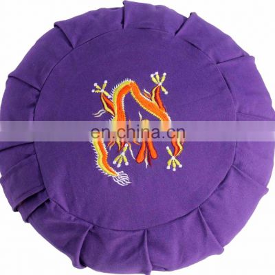 Best Price on Pleated Zafu Meditation Cushions For Yoga Posture With Customized Private Label Logo