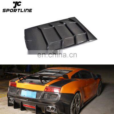 Carbon Fiber D Style Rear Engine Hoods for Lamborghini Gallardo LP550 LP560 LP570 08-14