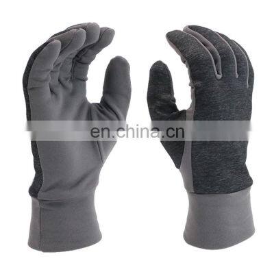 Wholesale cheap comfortable elastic cuffs spandex work gloves