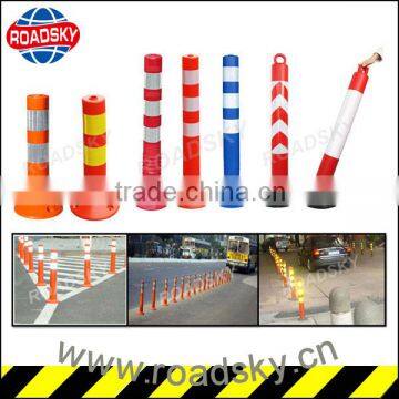 Driveway Temporary PE Warning Decorative Bollards