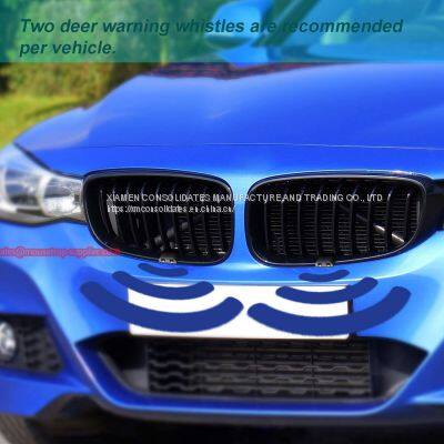 Humane Plastic Animal Warning Device Deer Flute Whistle for Car Trunk Motorcycle Vehicle photo-5