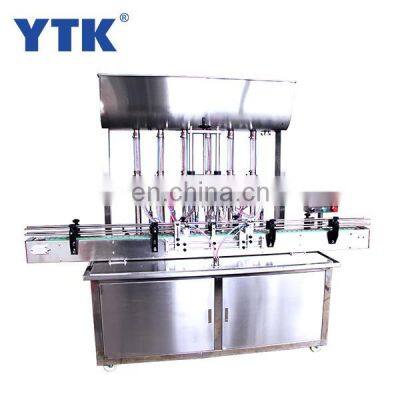 Auto filling machine pneumatic filler machine Six head straight paste automatic filling machine price