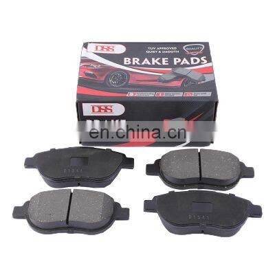D1541 China Brake System Manufacturer Direct Price Auto Car Spare Parts Ceramic Disc Front Brake Pads for PEUGEOT
