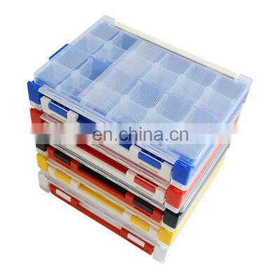 Fishing Tackle Box Double Side Bait Lure Storage Boxes Carp Fly Fishing Accessories