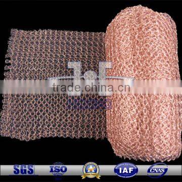 14cm width copper vapor-liquid filter wire mesh