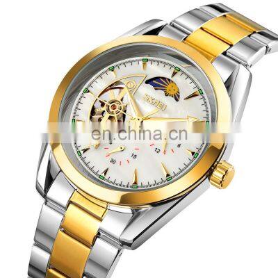 Skmei 9237 Luxury Watch Mechanical Moon Phase High Quality Automatic Men Wristwatch